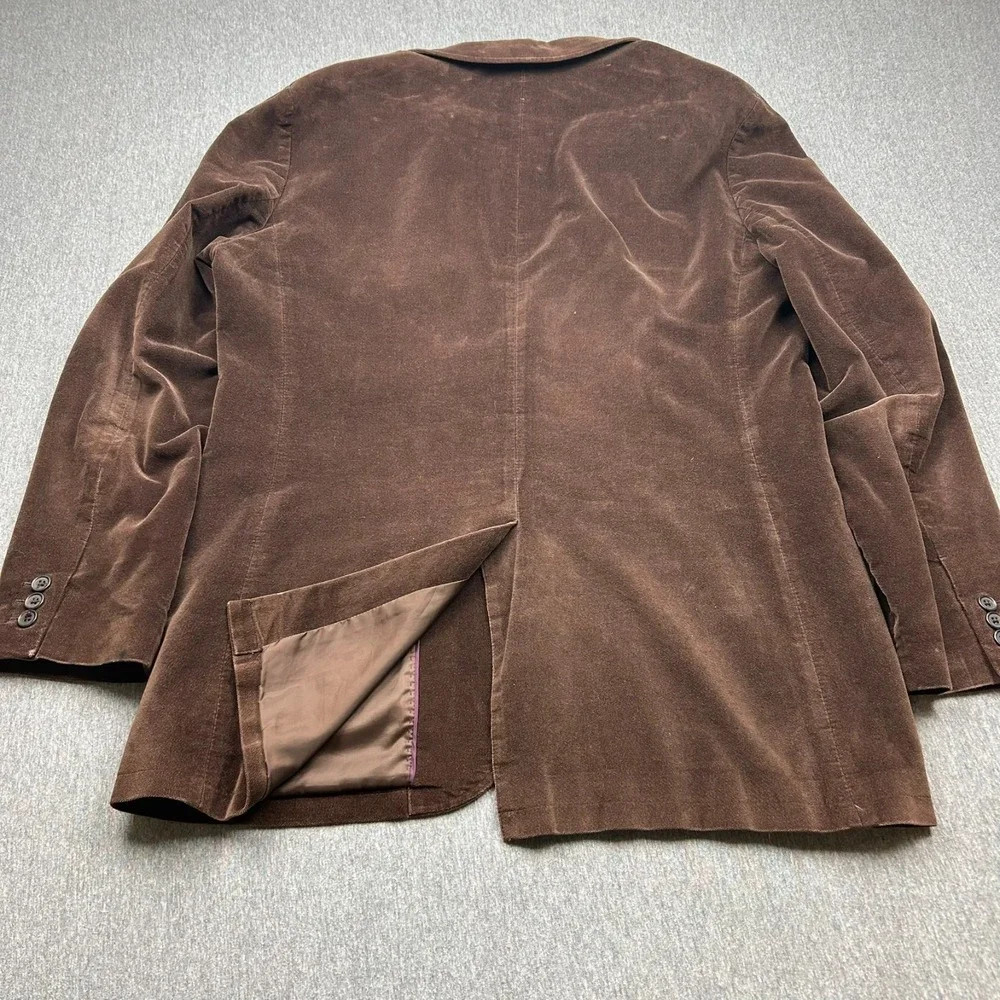 Gap Unstructured Two Button Blazer Mens Large Brown Sport Coat Fall Wedding